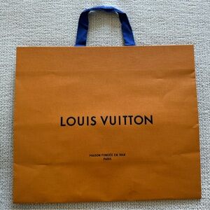 Paris Louis Vuitton paper bag